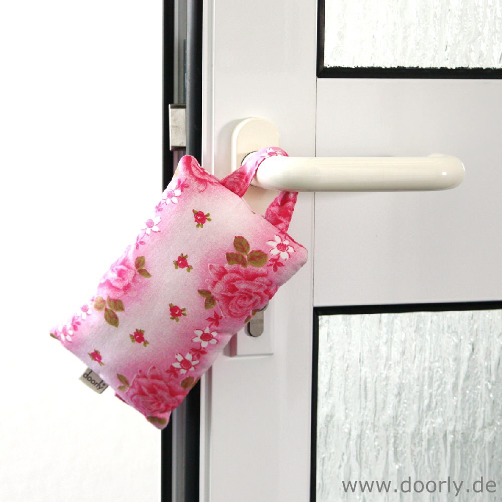 Türstopper rosa Rosen - Verwendung