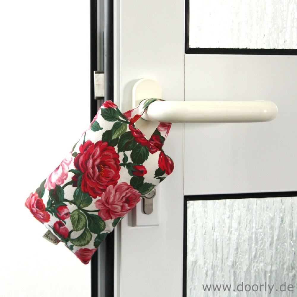 Türstopper rote Rosen - Verwendung